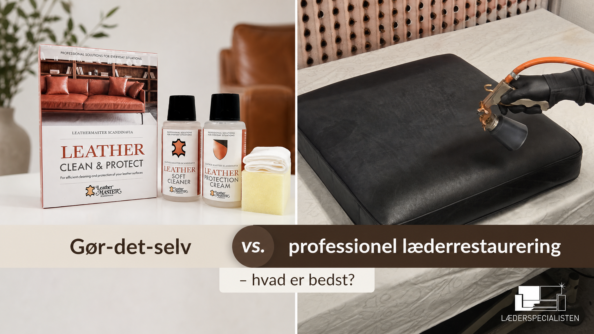 DIY vs professionel læderrestaurering